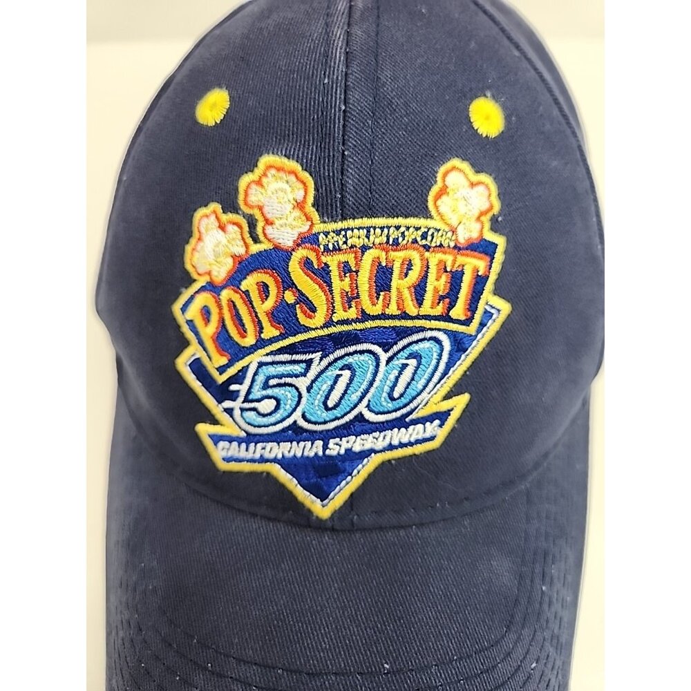 Pop Secret 500 California Speedway Adjustable Race Hat Cap‎ NASCAR 9/5/2004 - Picture 5 of 10
